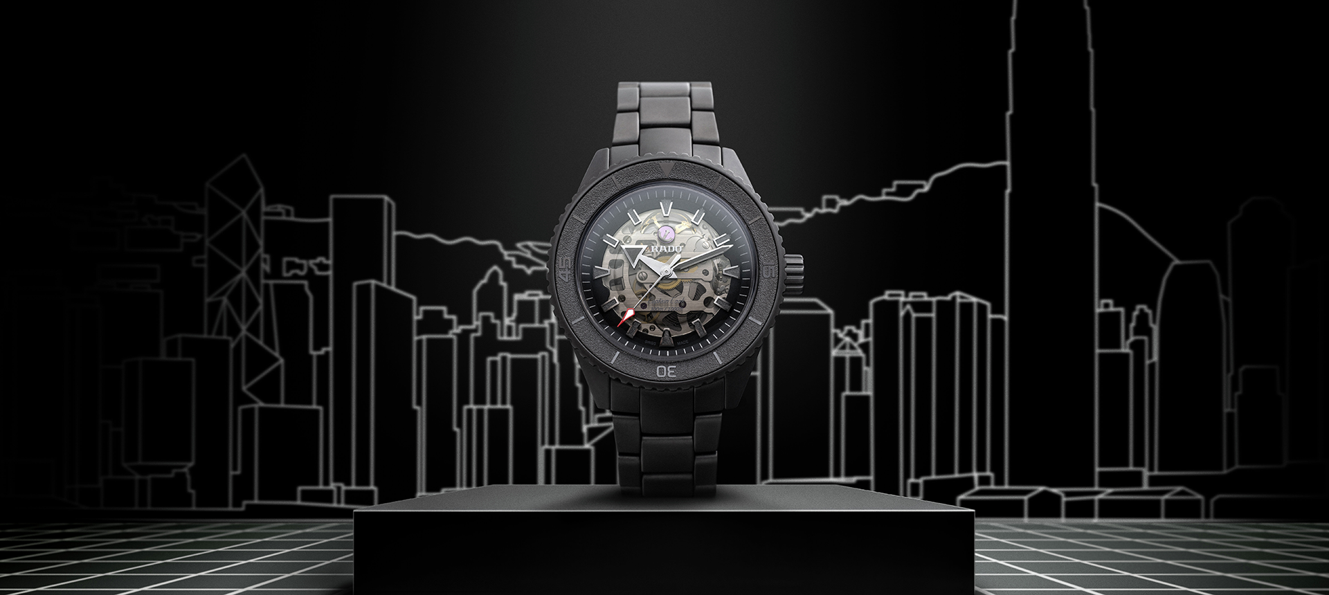 Rado Captain Cook Hong Kong Limited Editionon