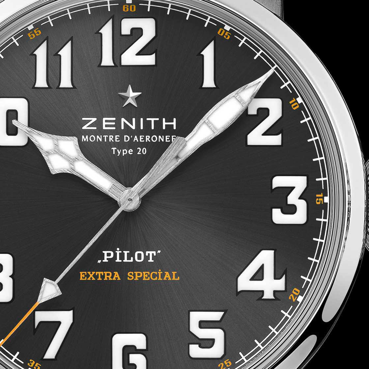 Zenith 03.2434.679/20.I010 (03243467920i010) - Pilot Type 20 Rescue