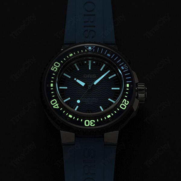 Oris 01 400 7777 7155-SET (0140077777155set) - Aquis Pro 4000m