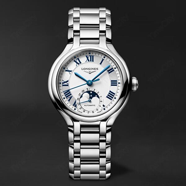 Longines L8.126.4.71.6 (l81264716) - Prima Luna Moonphase 34 mm