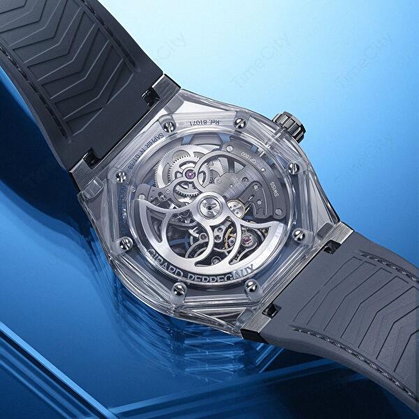 Girard-Perregaux 81071-43-431-FC6A (8107143431fc6a) - Laureato Absolute Light Bucherer Blue 44 mm