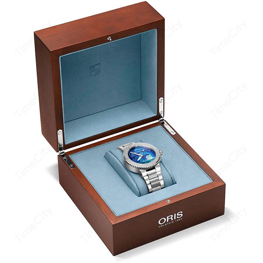 Oris 01 400 7769 4185-SET (0140077694185set) - Aquis Sun Wukong Artist Edition