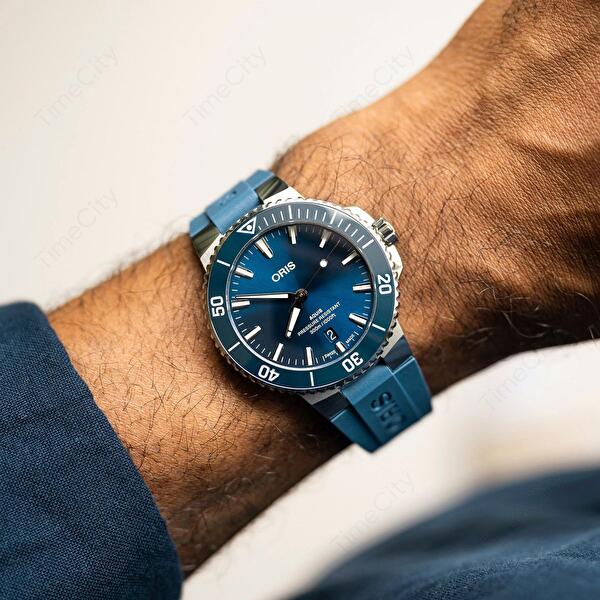 Oris 01 733 7787 4135-07 4 22 35FC (01733778741350742235fc) - Aquis Date