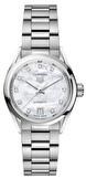 Ladies, sportive, automatic wrist watch TAG Heuer Carrera Date 29 mm