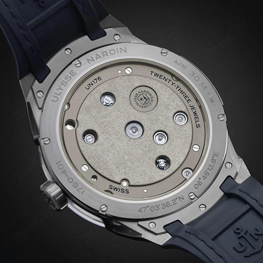 Ulysse Nardin 1760-401LE-4A-MAIL/3A (1760401le4amail3a) - Blast Free Wheel Maillechort 45 mm