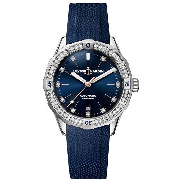 Ulysse Nardin 8163-182B-3/13 (8163182b313) - Diver Lady 39 mm