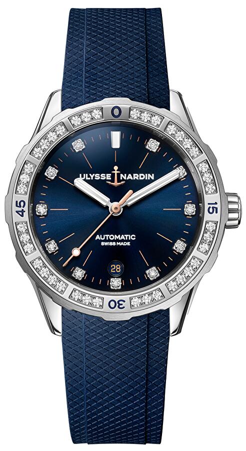 Ulysse Nardin 8163-182B-3/13 (8163182b313) - Diver Lady 39 mm