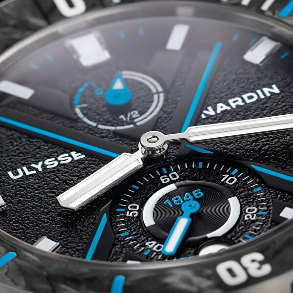 Ulysse Nardin 1183-170-2B/3A (11831702b3a) - Diver Net Azure 44 mm