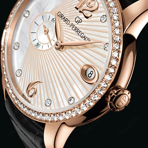 Girard-Perregaux 80484D52A763-BK6B (80484d52a763bk6b) - Cat's Eye Small Seconds Rose Gold