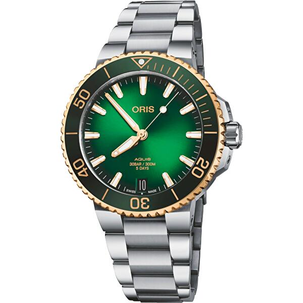 Oris 01 400 7769 6357-07 8 22 09PEB (01400776963570782209peb) - Aquis Date Calibre 400