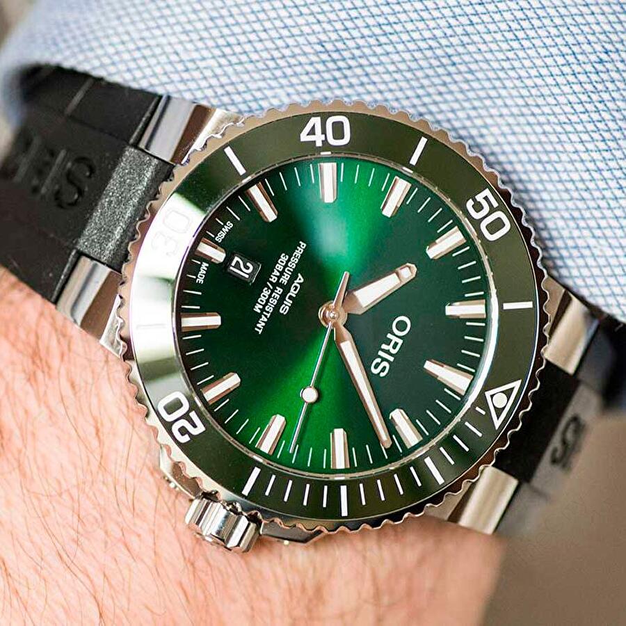 Oris 01 733 7730 4157-07 4 24 64EB (01733773041570742464eb) - Aquis Date