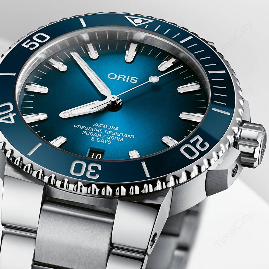 Oris 01 400 7763 4135-07 8 24 09PEB (01400776341350782409peb) - Aquis Date Calibre 400