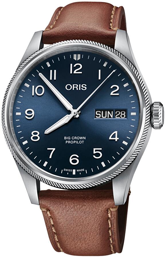 Oris 01 752 7760 4065-07 5 22 07LC (01752776040650752207lc) - Big Crown Propilot Big Day Date