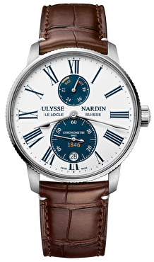 Ulysse Nardin 1183-310LE-0A-175/1A (1183310le0a1751a) - Marine Chronometer Torpilleur 42 mm