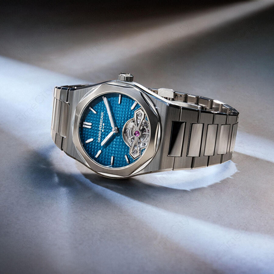 Girard-Perregaux 99116-11-3528-1CM (991161135281cm) - Laureato Fifty Tourbillon Micro-rotor 39mm
