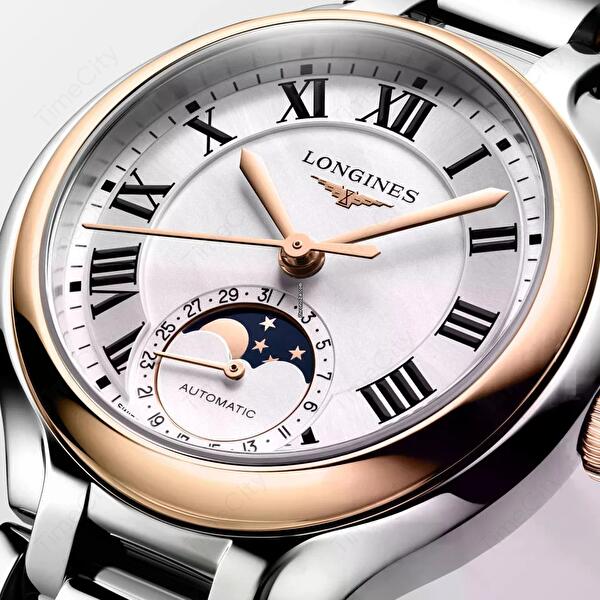 Longines L8.126.5.71.7 (l81265717) - Prima Luna Moonphase 34 mm
