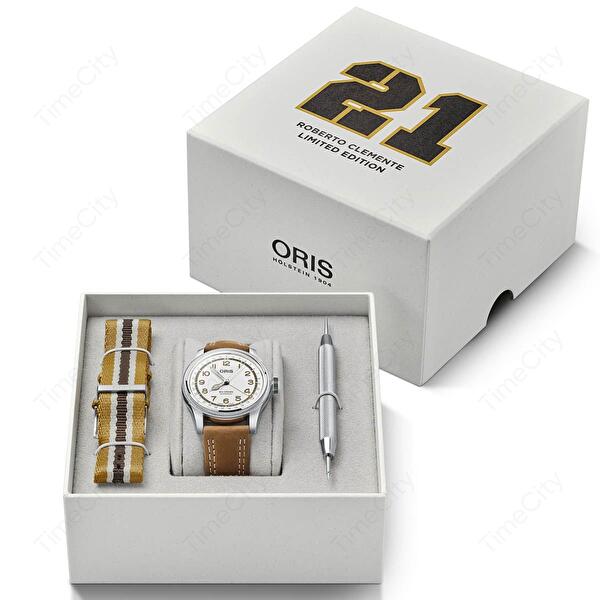 Oris 01 754 7741 4081-SET (0175477414081set) - Big Crown Roberto Clemente Limited Edition