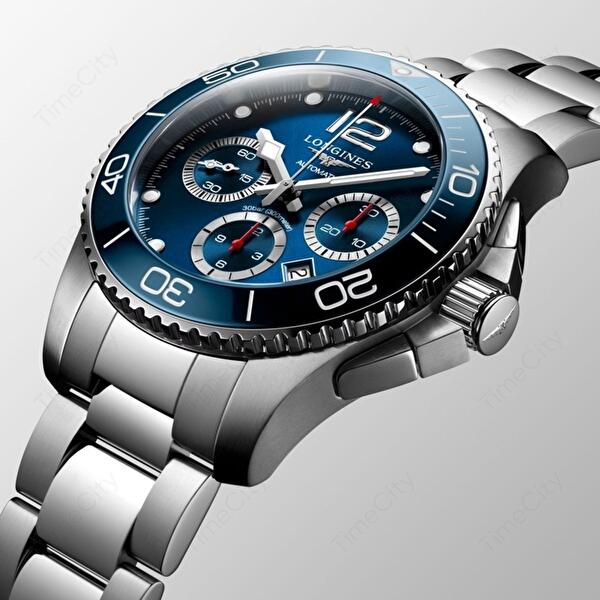 Longines L3.883.4.96.6 (l38834966) - Hydroconquest 43 mm Automatic Chrono