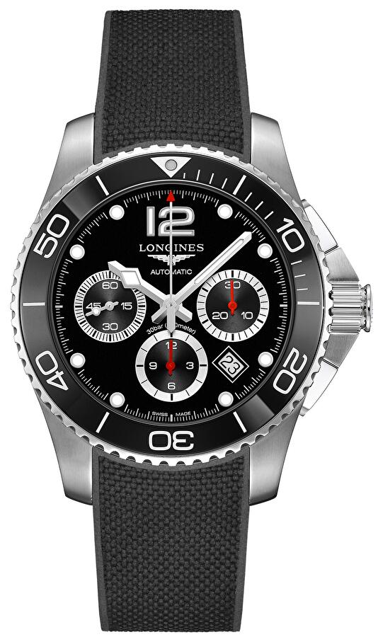 Longines L3.883.4.56.9 (l38834569) - Hydroconquest 43 mm Automatic Chrono