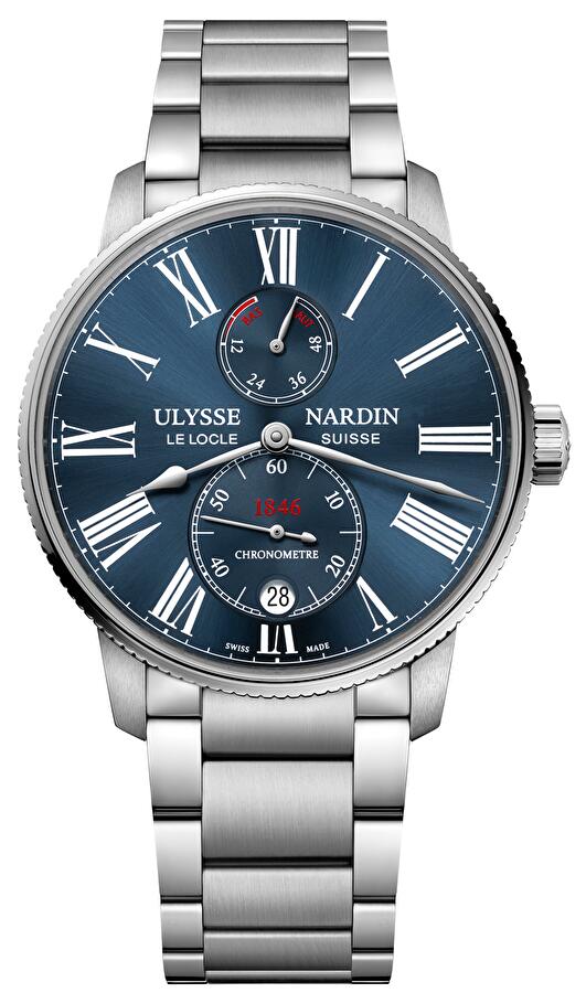 Ulysse Nardin 1183-310-7M/43 (11833107m43) - Marine Chronometer Torpilleur 42 mm