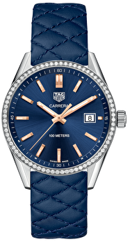 TAG Heuer WAR1114.FC6391 (war1114fc6391) - Carrera Rose Gold Accents 39 mm