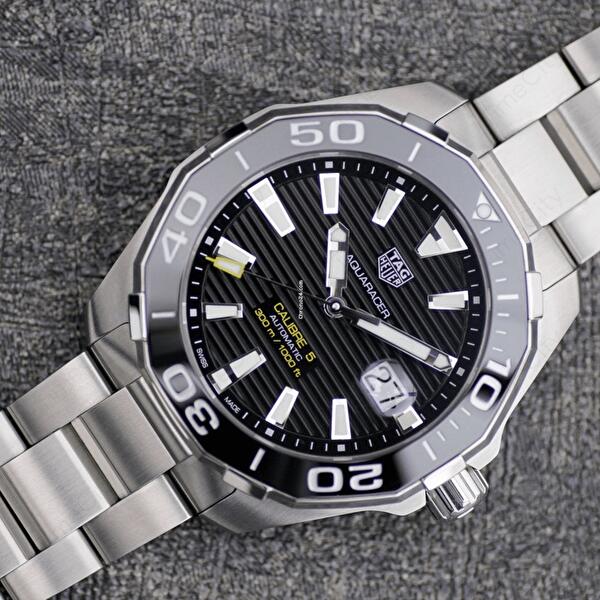 TAG Heuer WAY201A.BA0927 (way201aba0927) - Aquaracer 300m Calibre 5 Automatic Watch 43 mm