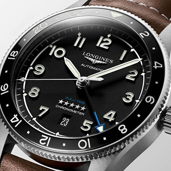 Longines L3.812.4.53.2 (l38124532) - Spirit Zulu Time 42 mm