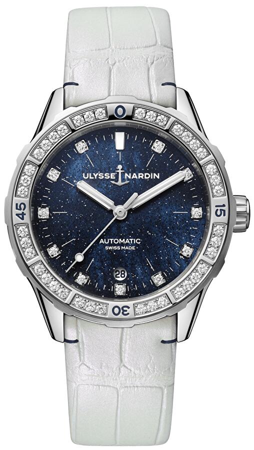 Ulysse Nardin 8163-182B1-3A/1A (8163182b13a1a) - Diver Starry Night 39 mm