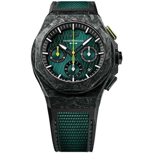 Girard-Perregaux 81060-41-3071-1CX (810604130711cx) - Laureato Absolute Chronograph Aston Martin F1 Edition 44 mm