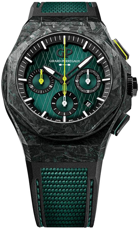 Girard-Perregaux 81060-41-3071-1CX (810604130711cx) - Laureato Absolute Chronograph Aston Martin F1 Edition 44 mm