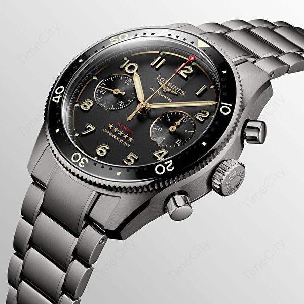 Longines L3.821.1.53.6 (l38211536) - Spirit Flyback Titanium 42 mm