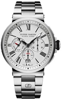 Ulysse Nardin 1533-150-7M/40 (15331507m40) - Marine Chronograph Annual Calendarph 43 mm