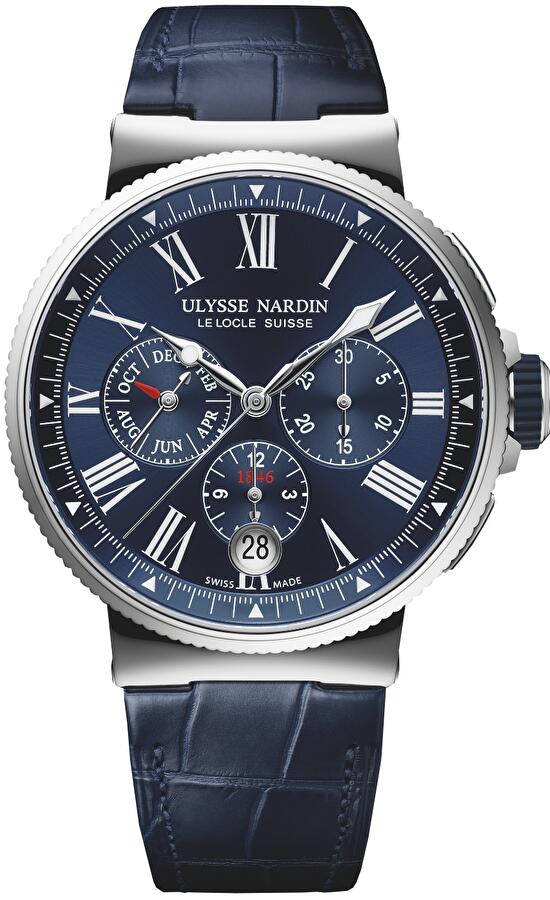 Ulysse Nardin 1533-150/43 (153315043) - Marine Chronograph Annual Calendarph 43 mm