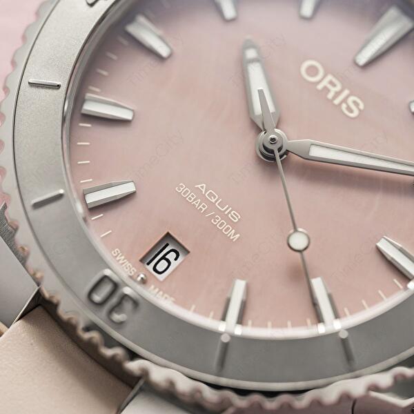 Oris 01 733 7770 4158-07 4 18 66FC (01733777041580741866fc) - Aquis Date