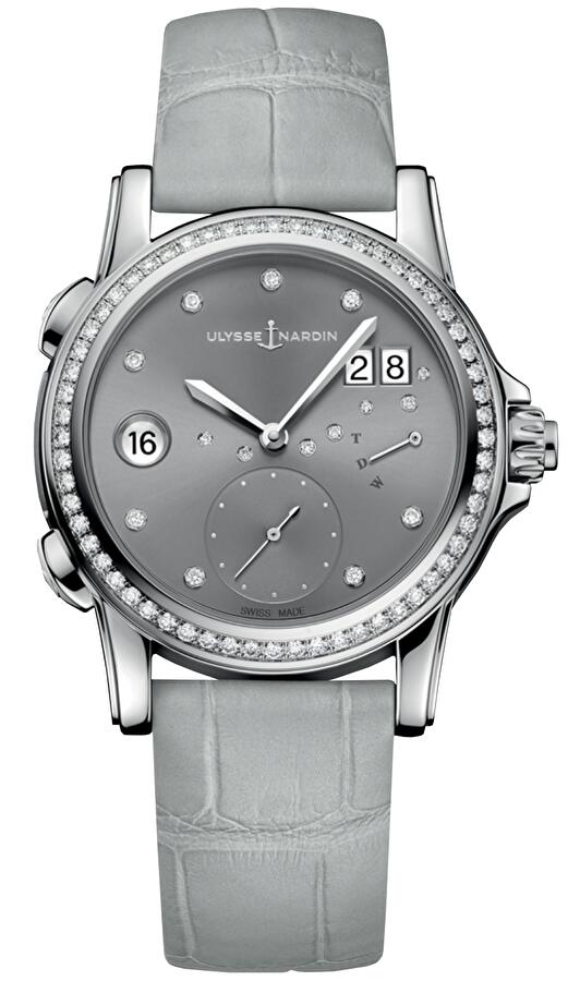 Ulysse Nardin 3243-222B/91 (3243222b91) - Dual Time Manufacture Ladies