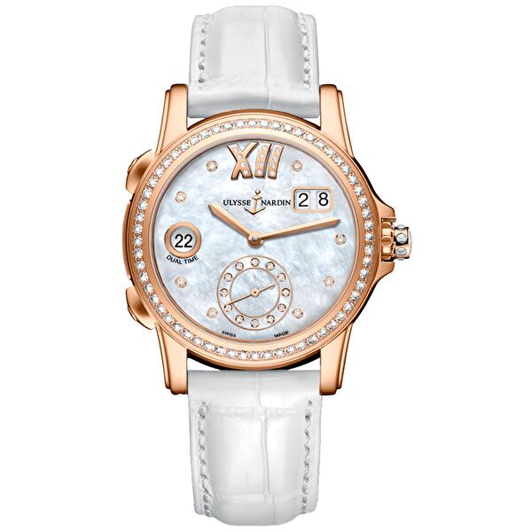 Ulysse Nardin 3346-222B/391 (3346222b391) - Dual Time Manufacture Ladies