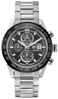 TAG Heuer CAR201W.BA0714 (car201wba0714) - Carrera Calibre Heuer 01 43 mm