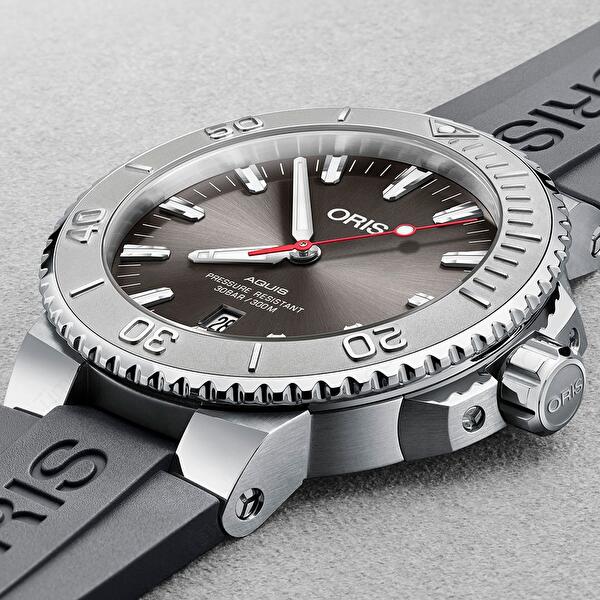 Oris 01 733 7730 4153-07 4 24 63EB (01733773041530742463eb) - Aquis Date Relief