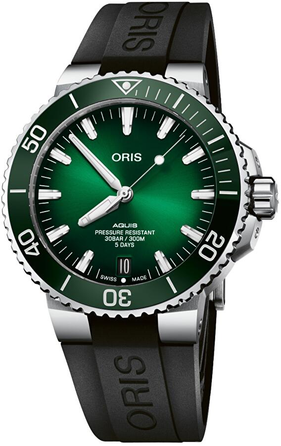 Oris 01 400 7763 4157-07 4 24 74EB (01400776341570742474eb) - Aquis Date Calibre 400