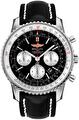 Мужские, спортивные, автоматические наручные часы Breitling Navitimer Automatic Black 46mm