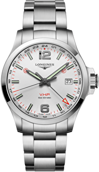 Longines L3.728.4.76.6 (l37284766) - Conquest V H P Gmt Flash Setting