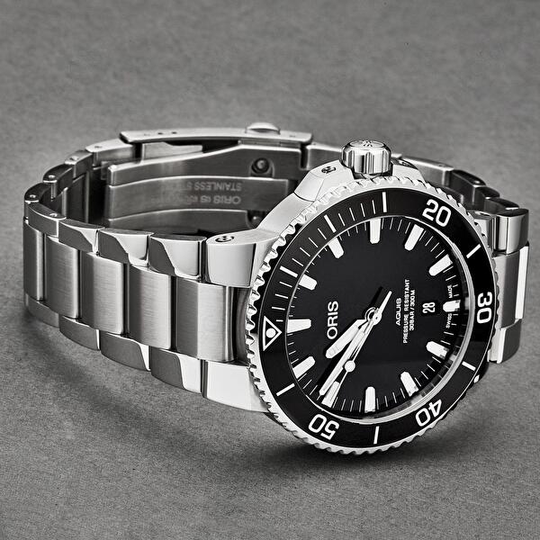 Oris 01 733 7730 4134-07 8 24 05PEB (01733773041340782405peb) - Aquis Date