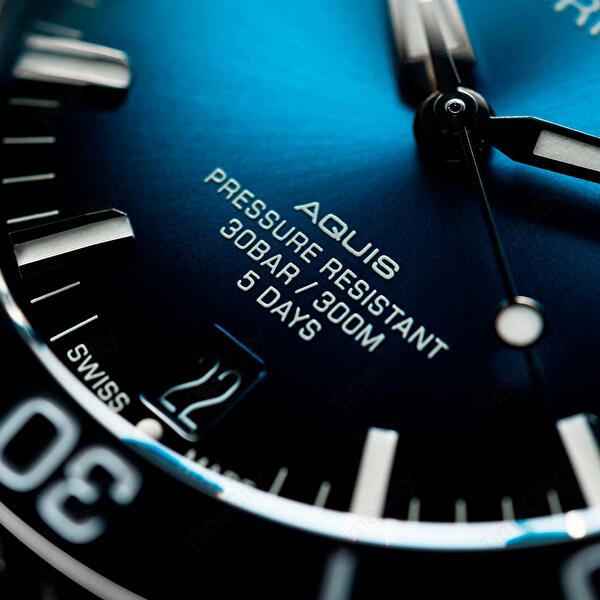 Oris 01 400 7769 6355-07 4 22 75FC (01400776963550742275fc) - Aquis Date Calibre 400