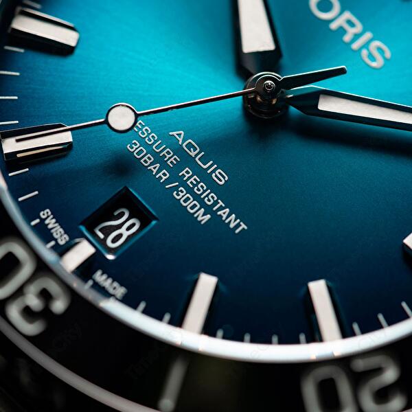 Oris 01 733 7732 4155-07 8 21 05PEB (01733773241550782105peb) - Aquis Date