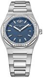 Ladies, sportive, quartz wrist watch Girard-Perregaux Laureato 34 mm