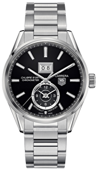 TAG Heuer WAR5010.BA0723 (war5010ba0723) - Calibre 8 Gmt And Grande Date Automatic Watch 41mm
