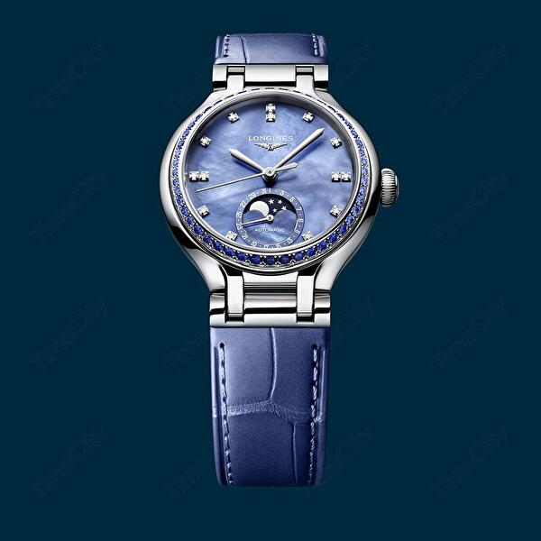 Longines L8.126.0.97.2 (l81260972) - Prima Luna Moonphase 34 mm