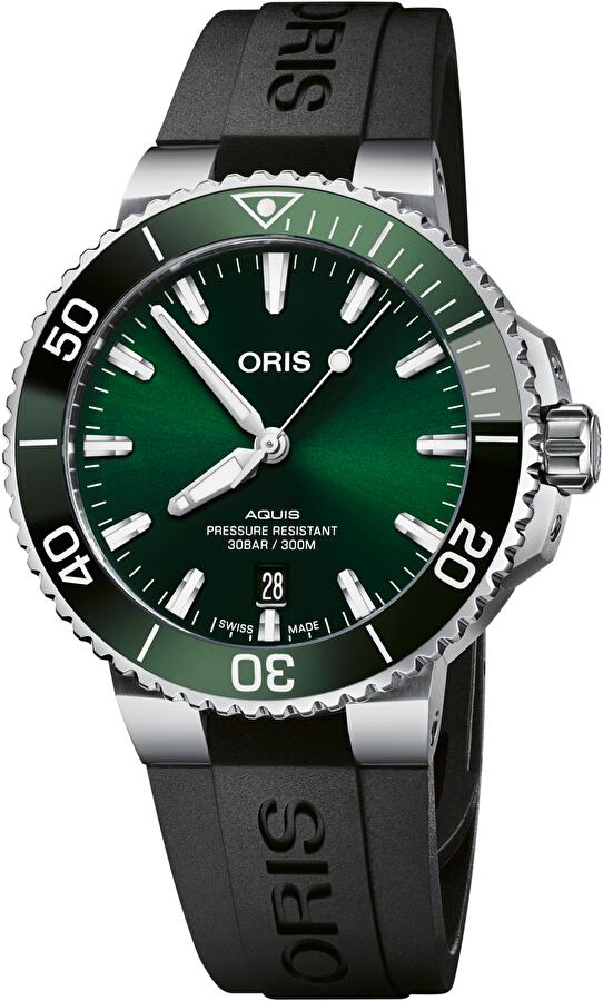 Oris 01 733 7766 4157-07 4 22 64FC (01733776641570742264fc) - Aquis Date