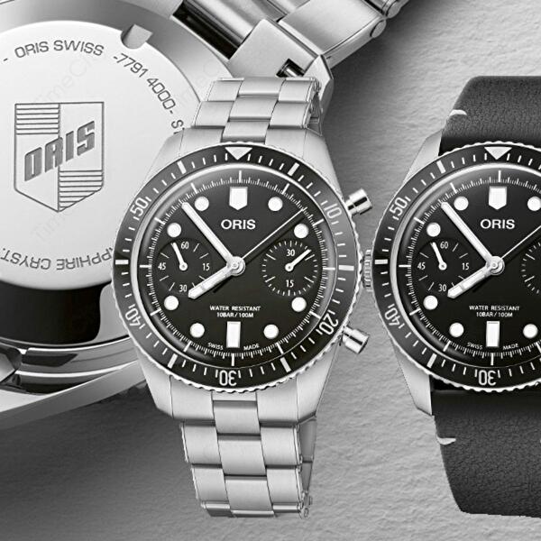 Oris 01 771 7791 4054-07 6 20 01 (01771779140540762001) - Divers Sixty-Five Chronograph