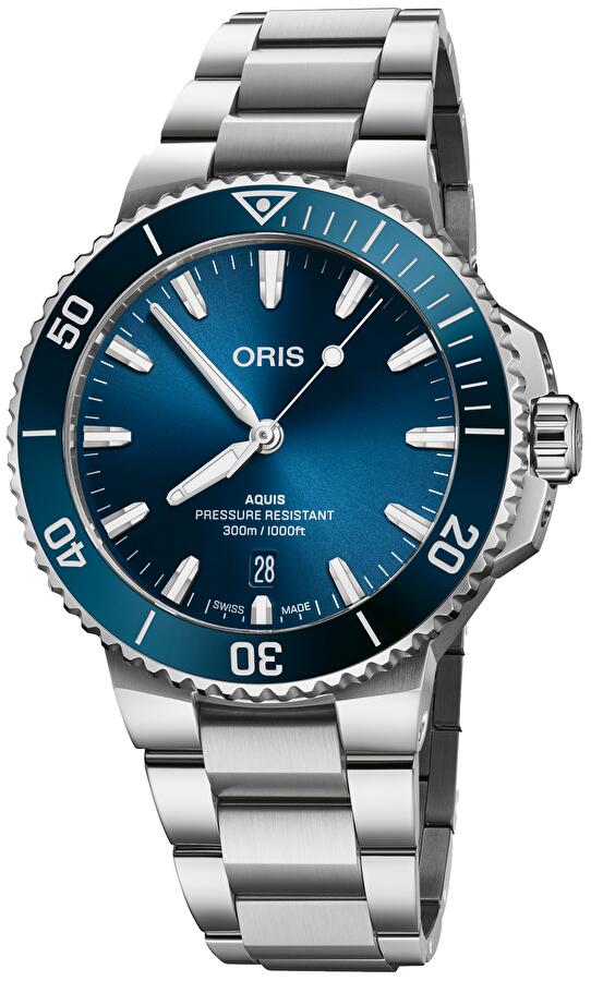 Oris 01 733 7787 4135-07 8 22 04PEB (01733778741350782204peb) - Aquis Date